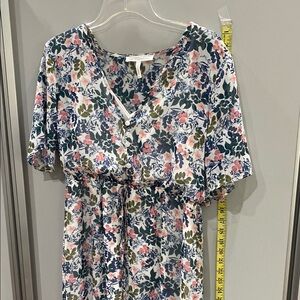 BCBGeneration Floral Maxi Dress - Pink, Blue, Green